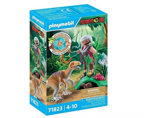 Zestaw z figurkami Dinos 71823 Welociraptor