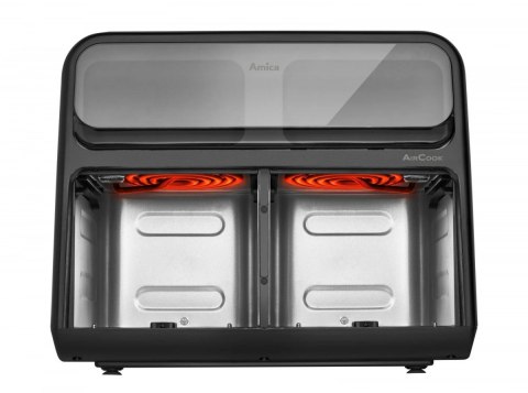 Frytownica beztłuszczowa dwukomorowa AFM 7020