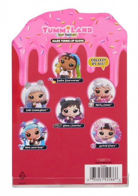 Lalka Yummiland Lip Gloss Sour, Nina Heartpop