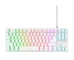 Klawiatura gamingowa podświetlana GTX 833 Thado TKL biała