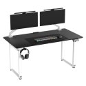 ULTRADESK UPLIFT Biurko z elektryczną regulacją wysokości z podkładką pod mysz XXL 160X75 cm, czarny