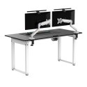 ULTRADESK UPLIFT Biurko z elektryczną regulacją wysokości z podkładką pod mysz XXL 160X75 cm, czarny