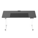 ULTRADESK UPLIFT Biurko z elektryczną regulacją wysokości z podkładką pod mysz XXL 160X75 cm, czarny