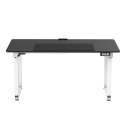 ULTRADESK UPLIFT Biurko z elektryczną regulacją wysokości z podkładką pod mysz XXL 160X75 cm, czarny