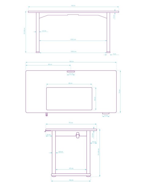 ULTRADESK UPLIFT Biurko z elektryczną regulacją wysokości z podkładką pod mysz XXL 160x75 cm, biały