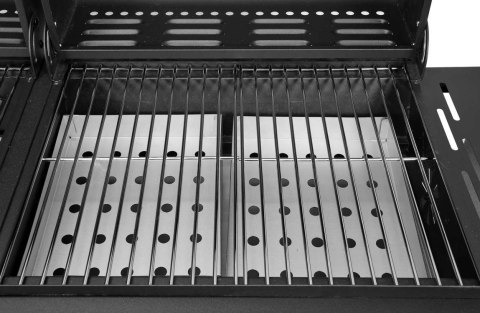 GRILL 2W1, GAZOWY + WĘGLOWY, 8.6KW