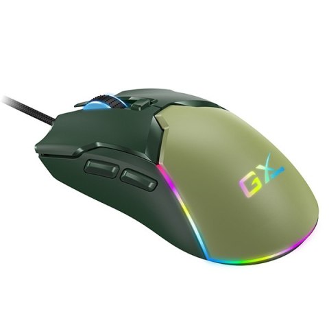Genius GX Gaming Scorpion M700 Mysz przewodowa, zielona, 7200DPI