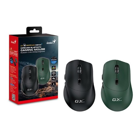 Genius GX Gaming Scorpion M8100 Mysz bezprzewodowa, czarna, 3200DPI