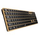 Genius Slimstar 7250BT Copilot klawiatura bezprzewodowa CZ/SK, beżowo-czarny