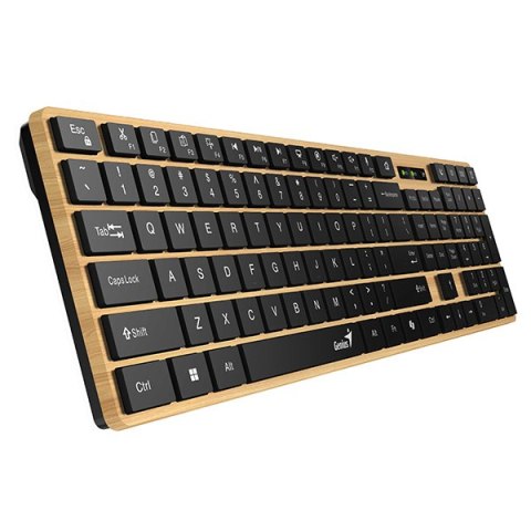 Genius Slimstar 7250BT Copilot klawiatura bezprzewodowa CZ/SK, beżowo-czarny