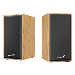 Genius głośniki SP-HF180, 6W, brązowe, drewniane