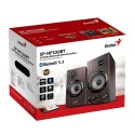 Genius głośniki SP-HF520BT, 20W, brązowy, drewniane, AUX/Bluetooth 5.3