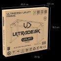 Ultradesk UPLIFT FRAME Stelaż / podstawa biurka z elektryczną regulacją wysokości 90 kg nośność, biały