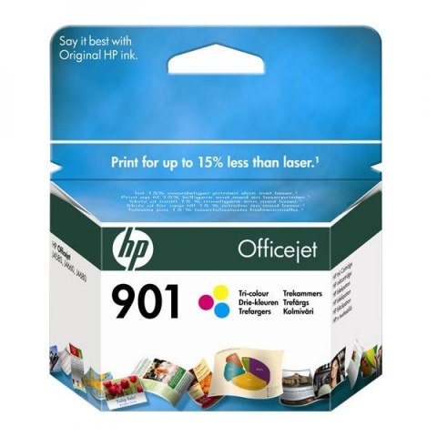 HP oryginalny ink / tusz CC656AE, HP 901, color, 360s, 9ml, EOL