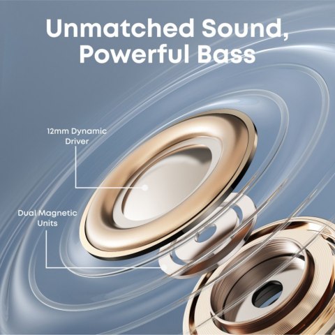 Słuchawki Soundcore AeroClip Bluetooth czarne