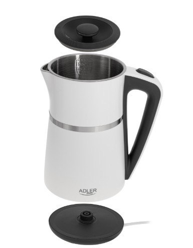 Czajnik 1.7l biały AD 1355w