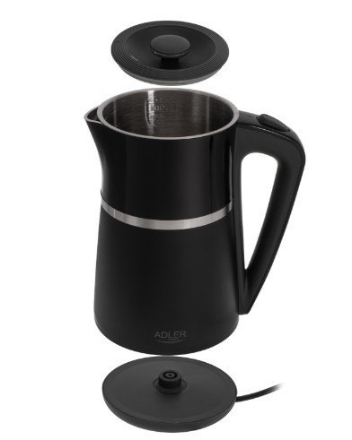 Czajnik 1.7l czarny AD 1355b