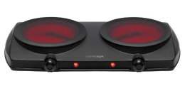 Kuchenka elektryczna dwupalnikowa czarna VE3060