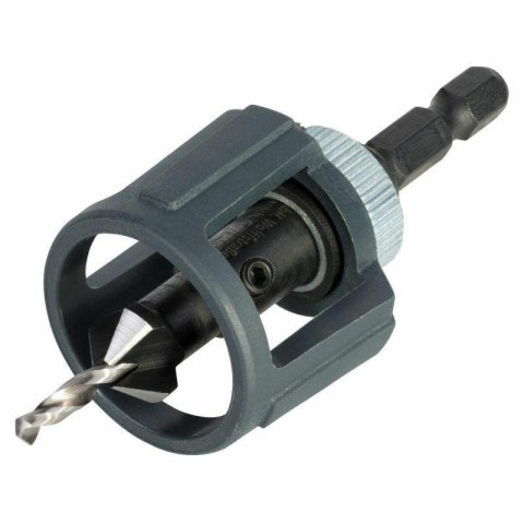 WOLFCRAFT NAWIERTAK Z FAZOWNIKIEM I OGRANICZNIKIEM GŁĘBOKOŚCI WIERCENIA 2W1