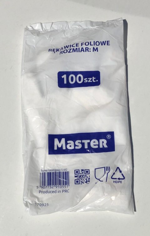 RĘKAWICE FOLIOWE HDPE 100szt. %%%