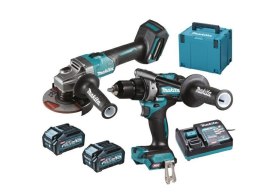 MAKITA ZESTAW COMBO 40Vmax XGT (GA005G+DF001G) 2x4,0Ah MAKPAC DK0124G201