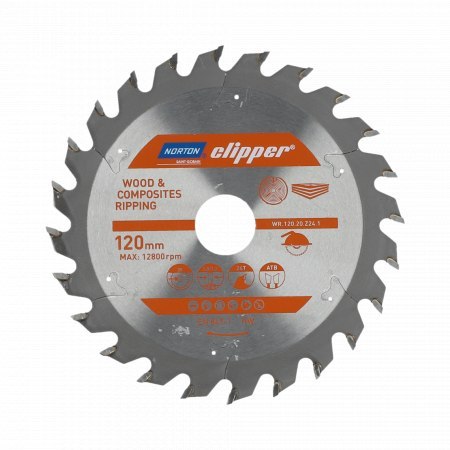 NORTON PIŁA TARCZOWA 355mm x 30mm x 80z DREWNO I KOMPOZYTY ATB (3,2 / 2,4).... %%%