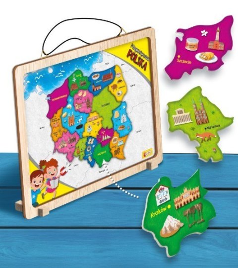 I'M A Genius Magnetyczna mapa Polski