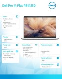 Laptop Dell Pro 14 Plus PB14250 W11P U5 235U/32GB/512GB/14.0 FHD+/Int/FgrPr&SmtCd/FHD/IRCam/Mic/WLAN+BT/BcklKb/3C/vPro/3YPS Alum