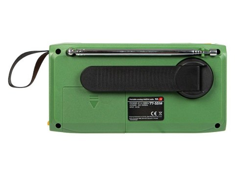 Radio przenośne RA13 AM/FM solarne