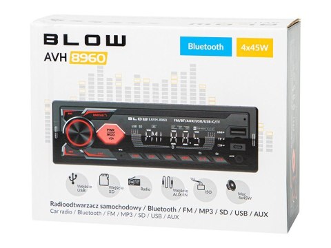 Radio samochodowe AVH-8960 1DIN RDS MP3/USB/micro SD/BLUETOOTH + USB-C