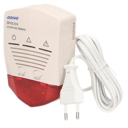 ORNO CZUJNIK GAZU ZIEMNEGO SIECIOWY &&