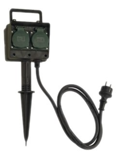 ORNO GNIAZDA OGRODOWE 2x2P+Z 1,5m IP44 &&
