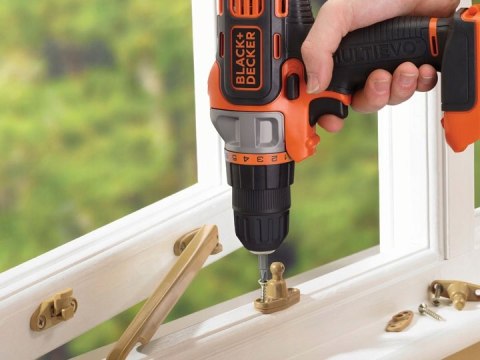 BLACK+DECKER NARZĘDZIE WIELOFUNKCYJNE 18V MT218K 1x1,5Ah +GŁOWICA WKRĘTARSKA