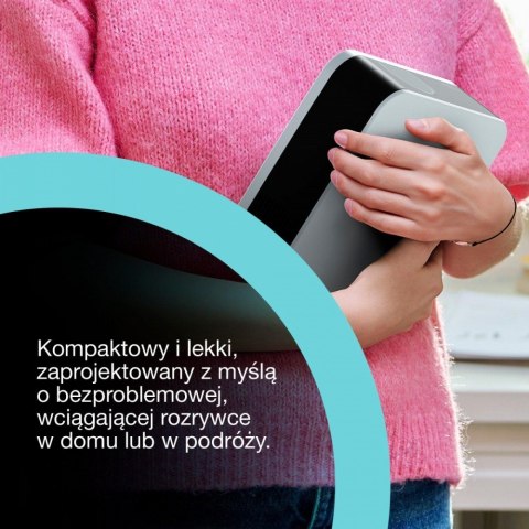 Projektor mini laser EF-61G FHD/700L/5m:1/1.6kg zielony