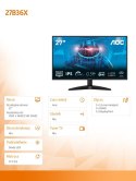 Monitor 27B36X 27 cali IPS 144Hz HDMI DP