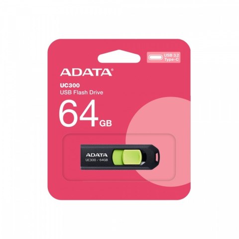 Pendrive UC300 64GB USB3.2-C Gen1 czarny