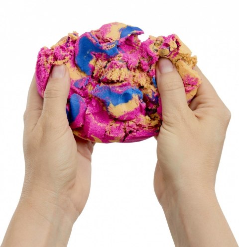 Piasek kinetyczny Wonder Factory Never Dry Sand Bag, Pomarańczowy, czerwony