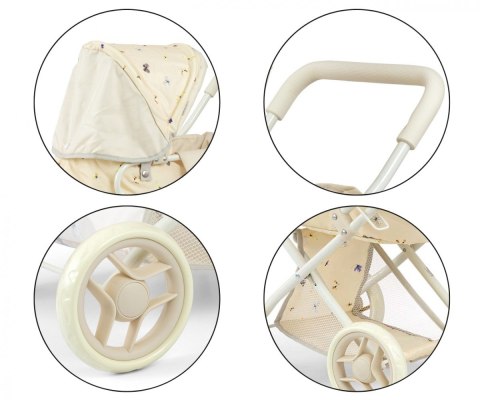 Wózek dla lalek Alice Nature