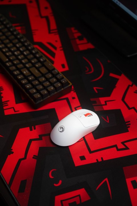 Marvo NIRO 60 Mysz biała, 12000DPI, Tri-Mode