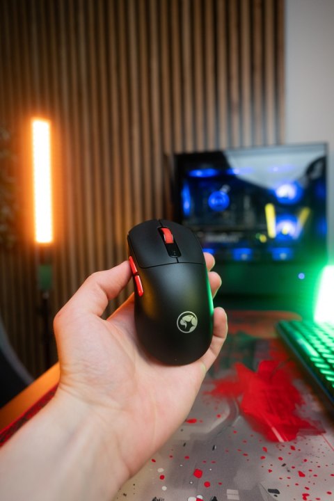 Marvo NIRO 60 Mysz czarna, 12000DPI, Tri-Mode