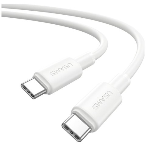 Kabel USB Usams U90 USB-C 1m 60W Fast Charge biały