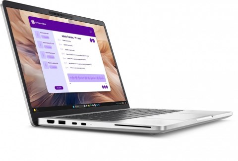 Laptop Dell Pro 13 Plus PB13250 W11P U7 265U/32GB/512GB/13.3 FHD +/Int/FgrPr&SmtCd/FHD/IRCam/Mic/WLAN+BT/BcklKb/3C/vPro/3YPS Alu