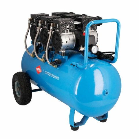 KOMPRESOR AIRPRESS LMO 90-380 90L/3,0KM BEZOLEJOWY 280L/MIN. CICHY/8BAR/2,25KW