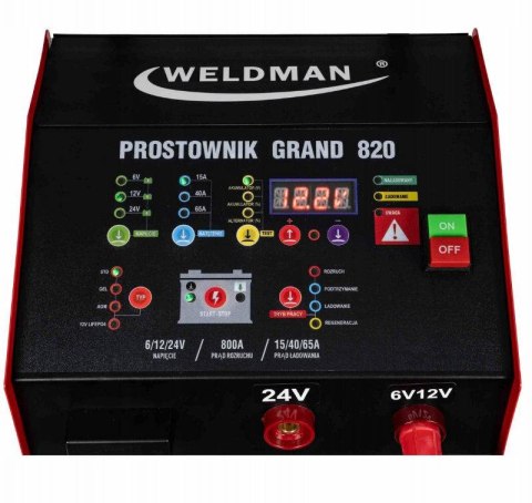 PROSTOWNIK WELDMAN GRAND 820 Z ROZRUCHEM