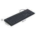 Klawiatura CK-200 przewodowa Czarna