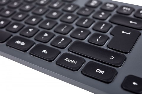 Klawiatura CK-400 przewodowa Czarno-szara