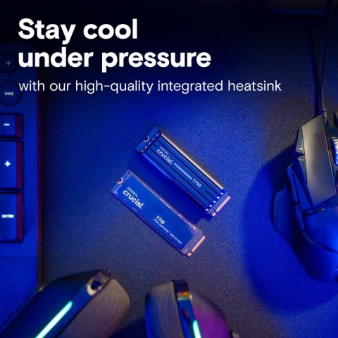 Dysk SSD T710 1TB M.2 NVMe 2280 PCIe 5.0 14900/13700 radiator