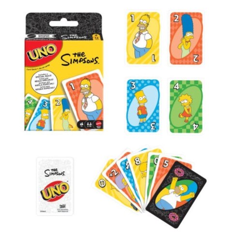 Gra UNO Simpsonowie