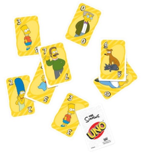 Gra UNO Simpsonowie