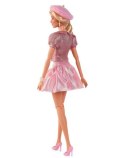 Lalka Barbie Movie Margot Robbie jako Barbie różowy beret